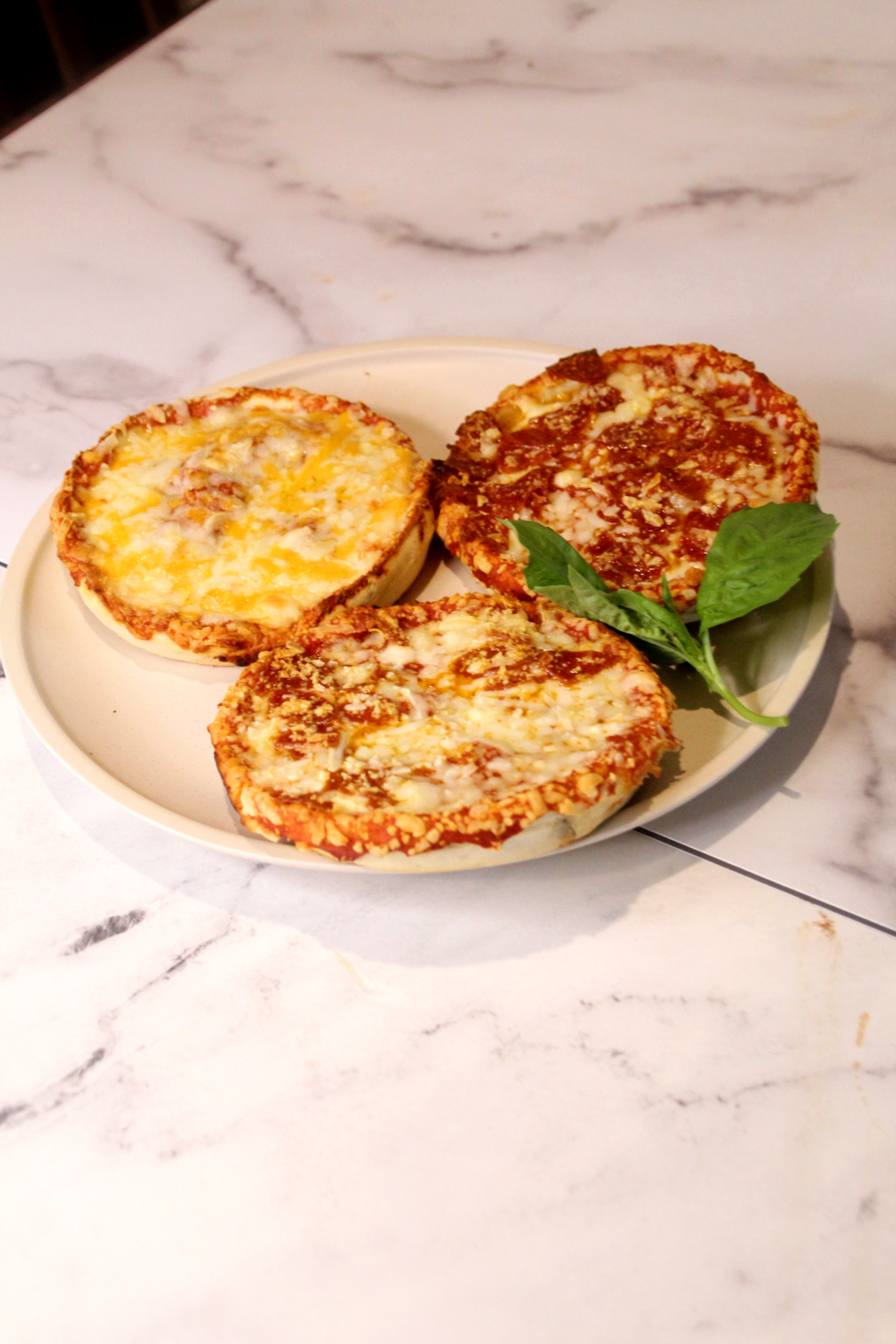 Air Fryer Red Baron Deep Dish Pizza Fork To Spoon