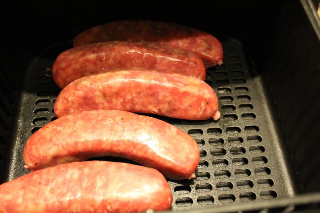 Italian sausage links in air fryer