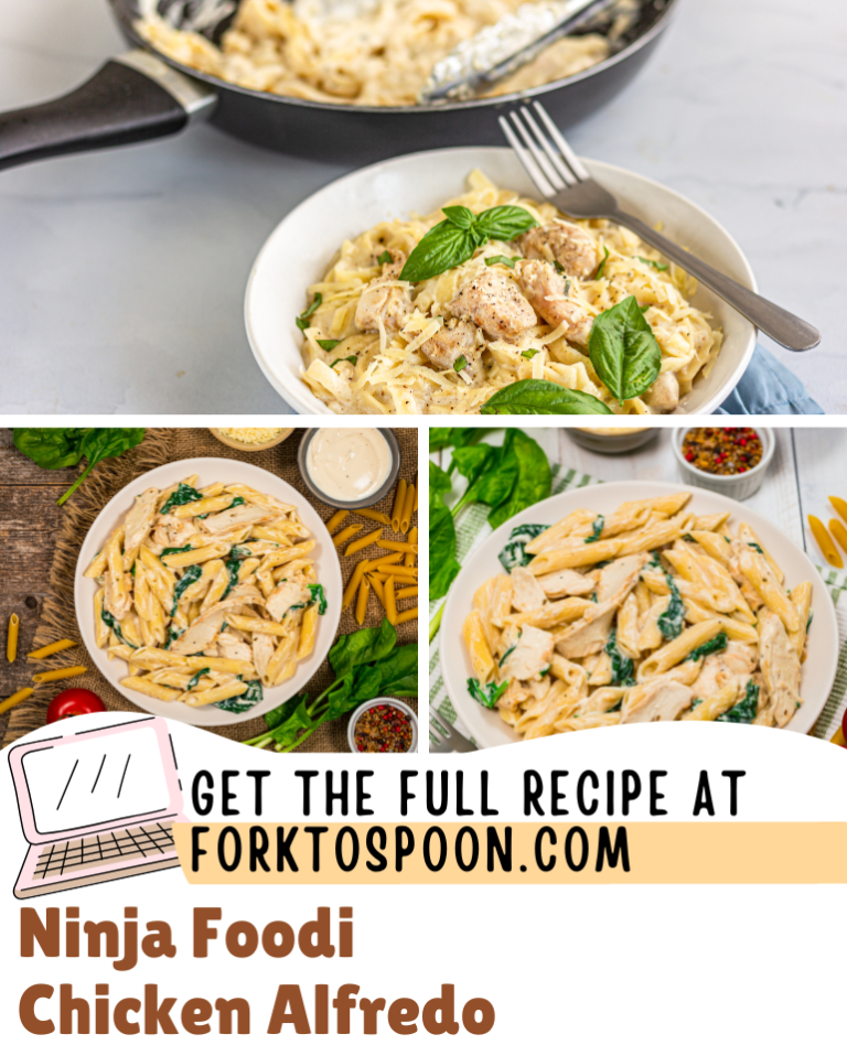 Ninja Foodi Chicken Alfredo Fork To Spoon