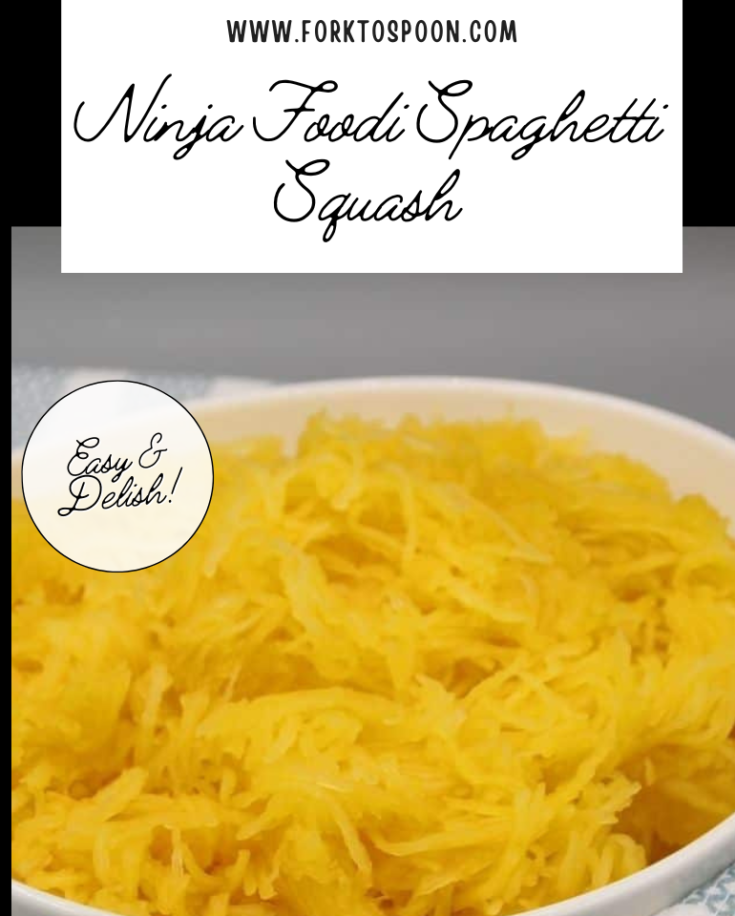 Ninja Foodi Spaghetti Squash Fork To Spoon