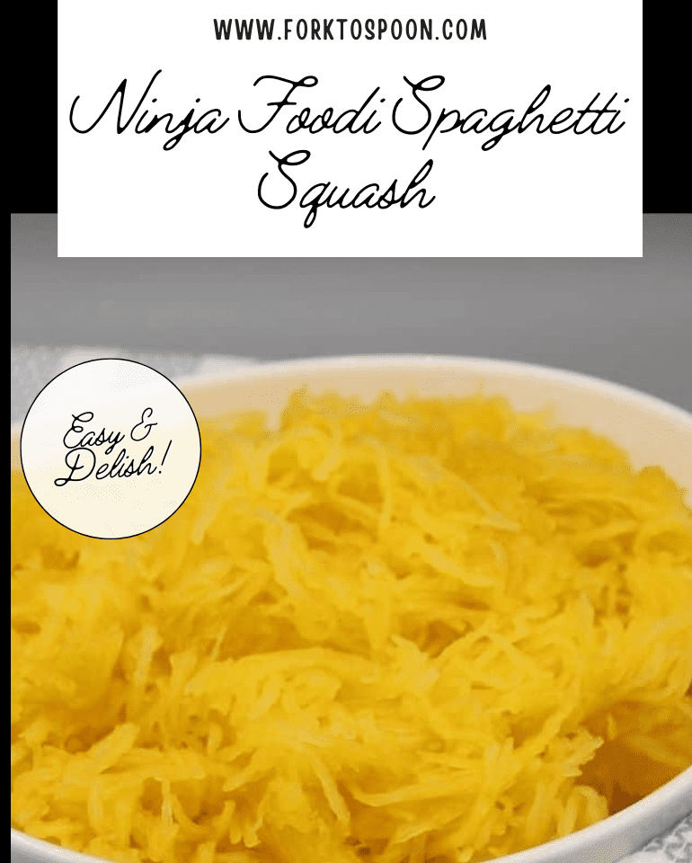 Do you have a Ninja Foodi? If so, you're probably looking for fun and creative ways to use it. Well, look no further! This spaghetti squash recipe is quick, easy, and delicious. Plus, it's perfect for those who are trying to eat healthier. So give it a try today! You won't be disappointed.