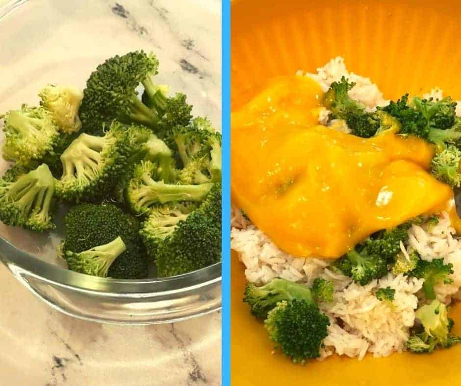 How To Make Air Fryer Cheesy Broccoli and Rice