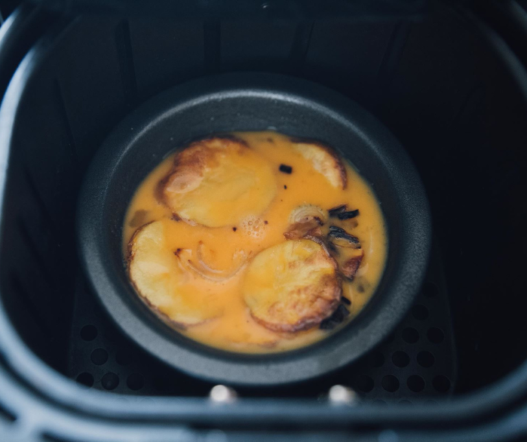 Air Fryer Spanish Tortilla Fork To Spoon