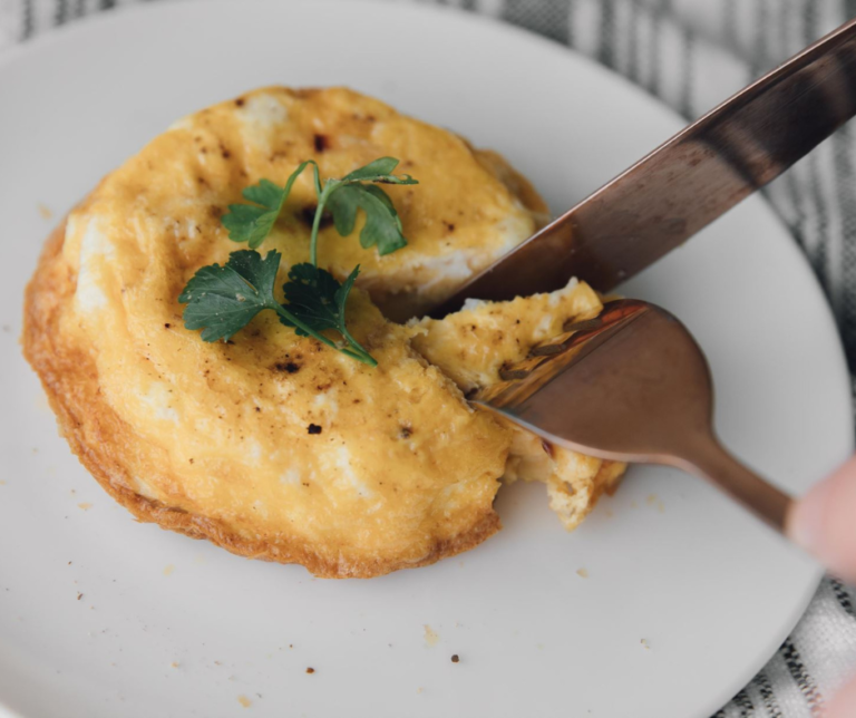 Air Fryer Spanish Tortilla Fork To Spoon