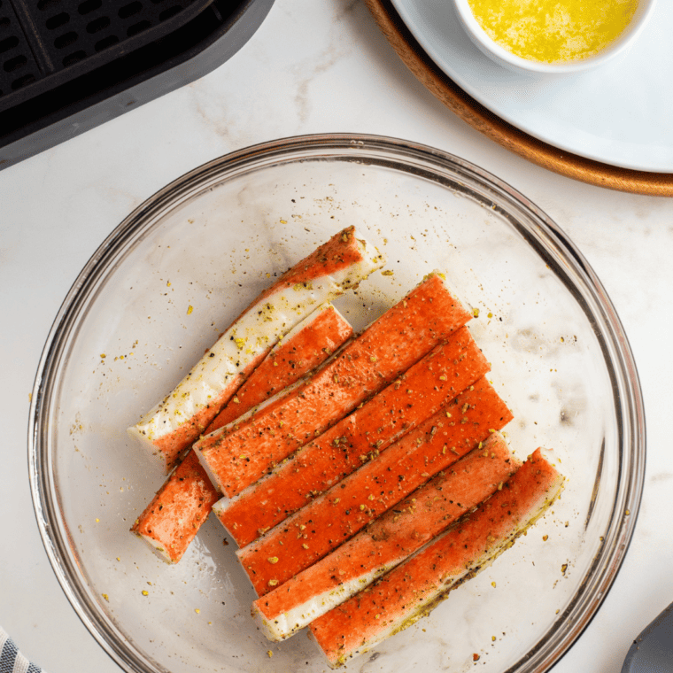 Air Fryer Crab Sticks