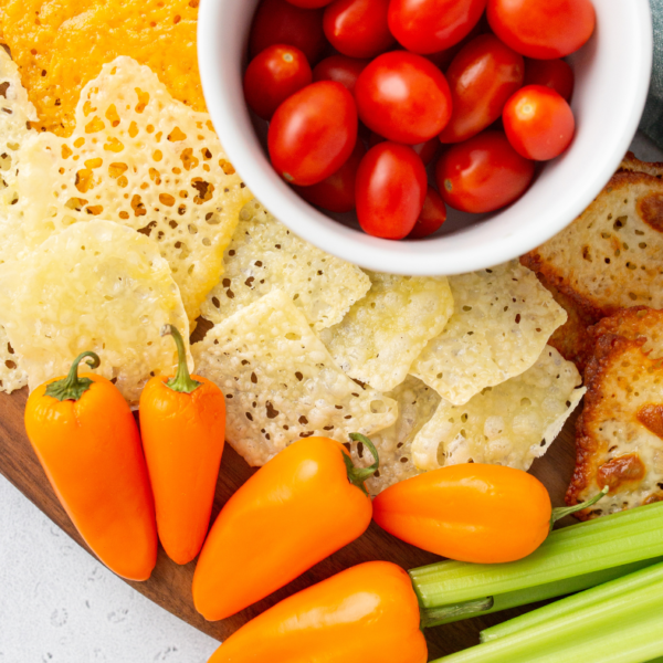 Air Fryer KETO Cheese Crackers Fork To Spoon