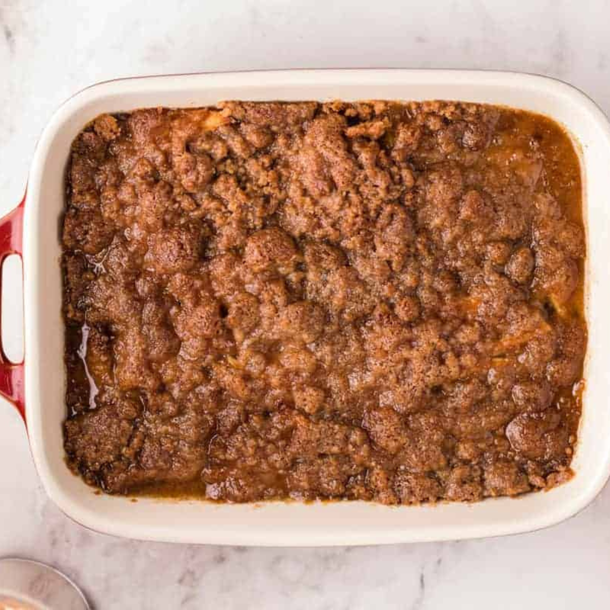 Air Fryer Amaretto Apple Crumble