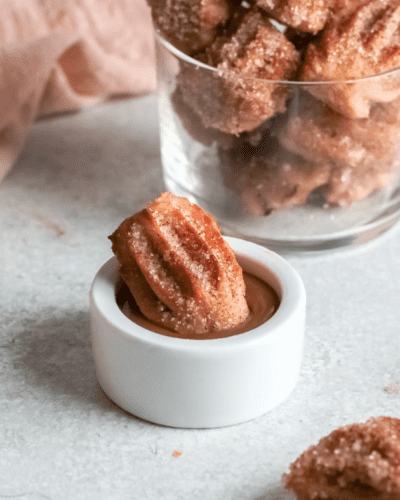 Air Fryer Apple Churro Bites