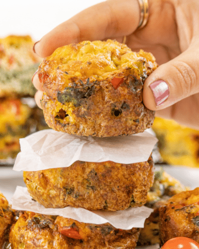 Air Fryer Vegetable Savory Muffins