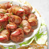 Air Fryer Apple Cinnamon Bacon Bites