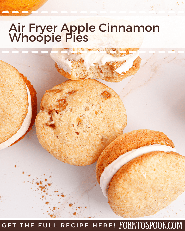 Air Fryer Apple Cinnamon Whoopie Pies