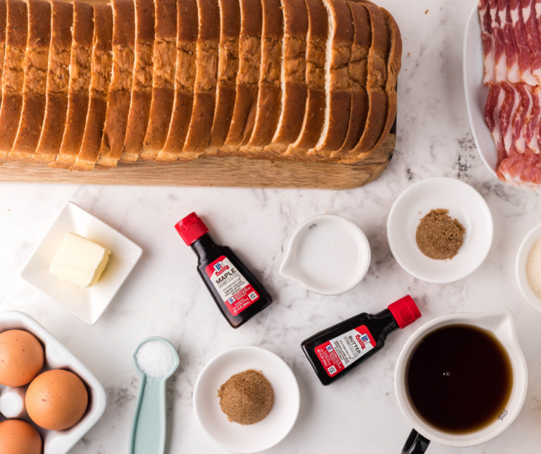 Air Fryer Bacon Maple French Toast Sticks Fork To Spoon