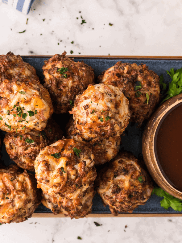 Air Fryer Boudin Balls - Fork To Spoon