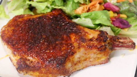 Flat Iron Pepper Company: Indoor Grilled Boneless Pork Chops - Fleur de  Lolly