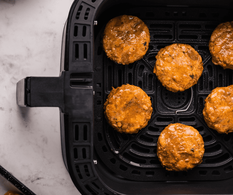Air Fryer Chorizo and Cheddar Biscuits