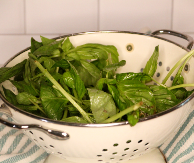 Air Fryer Dehydrated Basil Fork To Spoon
