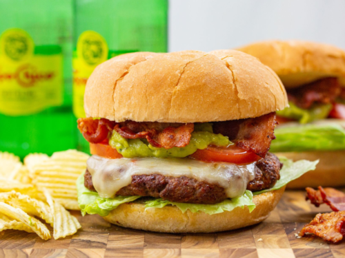 Guacamole Bacon Burger {Ultimate Burger} - Two Peas & Their Pod