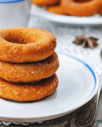 Air Fryer Pumpkin Donuts
