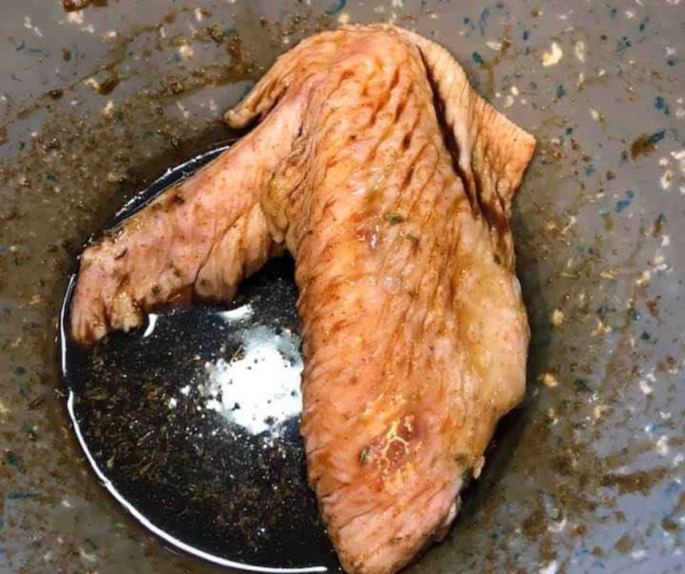 Air Fryer Honey Roasted Turkey Wings Fork To Spoon