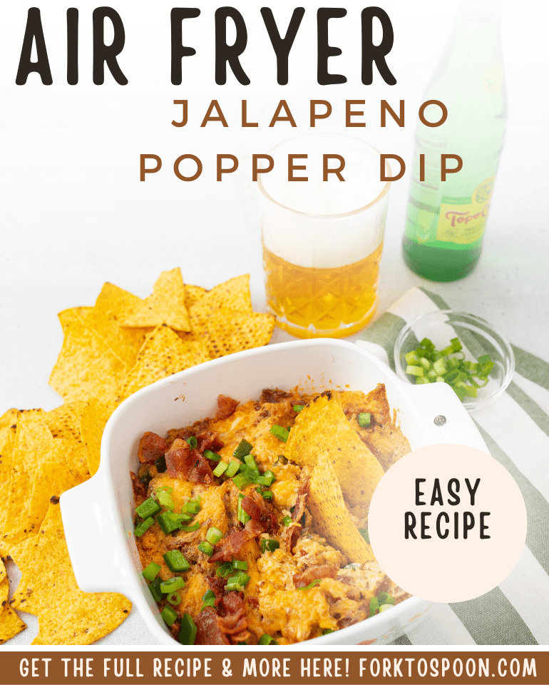 Air Fryer Jalapeno Popper Dip
