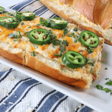 Air Fryer Jalapeno Popper Stuffed Bread