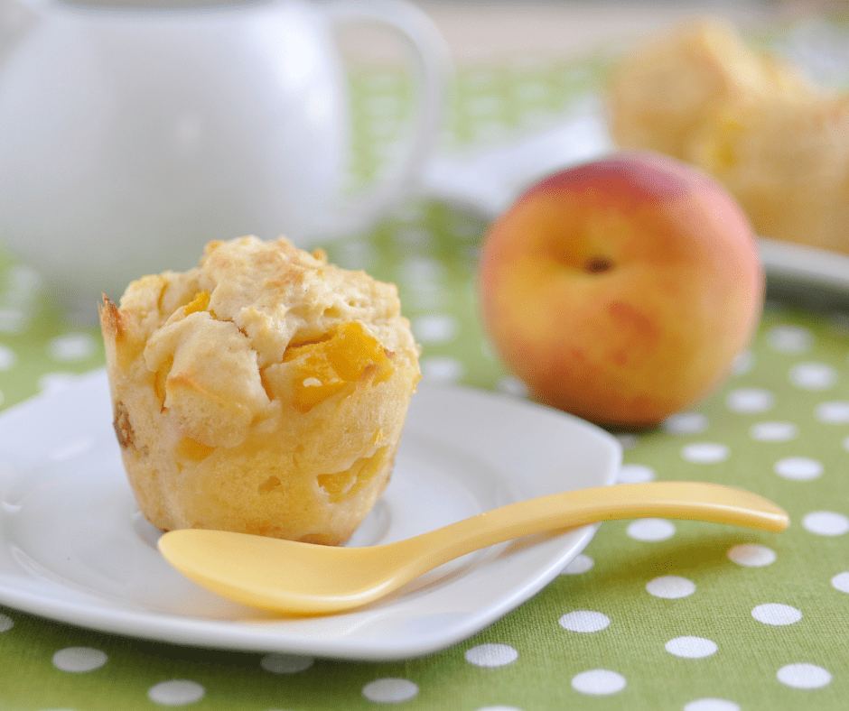 Ingredients Needed For Air Fryer Peach Muffins