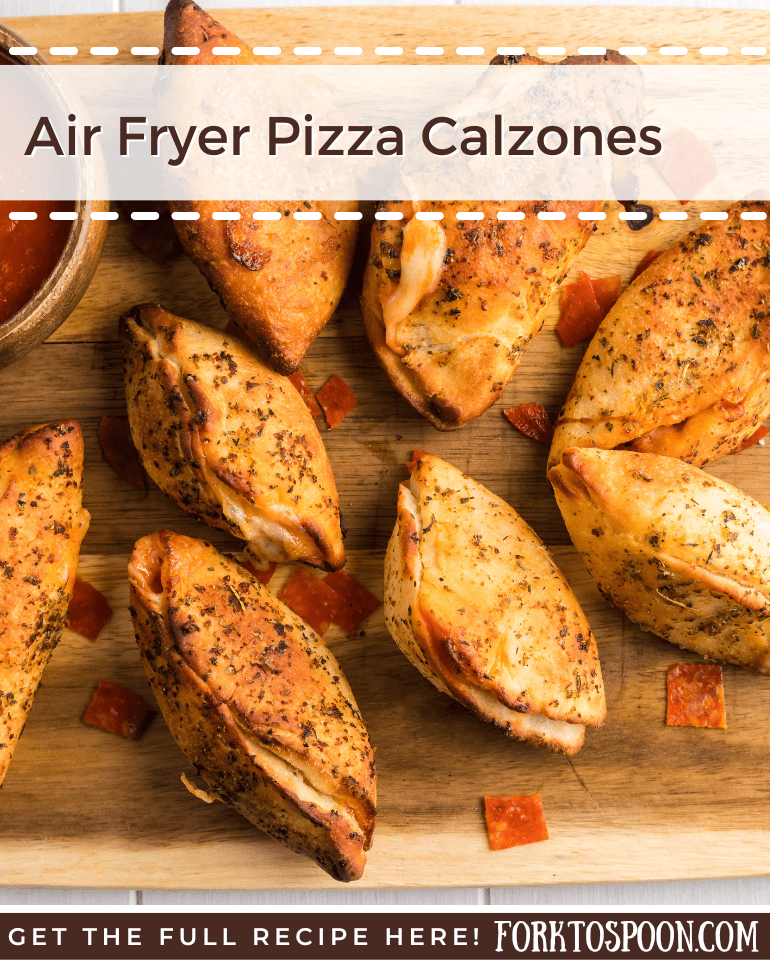 Air Fryer Pizza Calzones