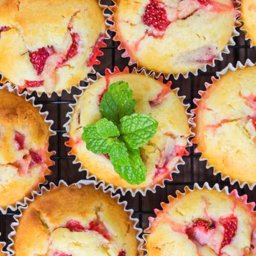 Recipe This  Ninja Foodi Strawberry Muffins