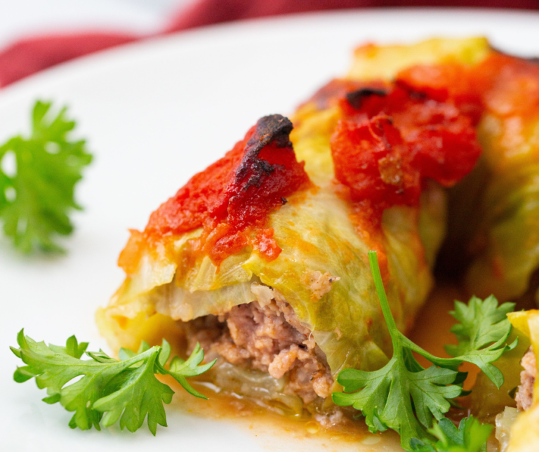 Air Fryer Stuffed Cabbage Rolls Fork To Spoon