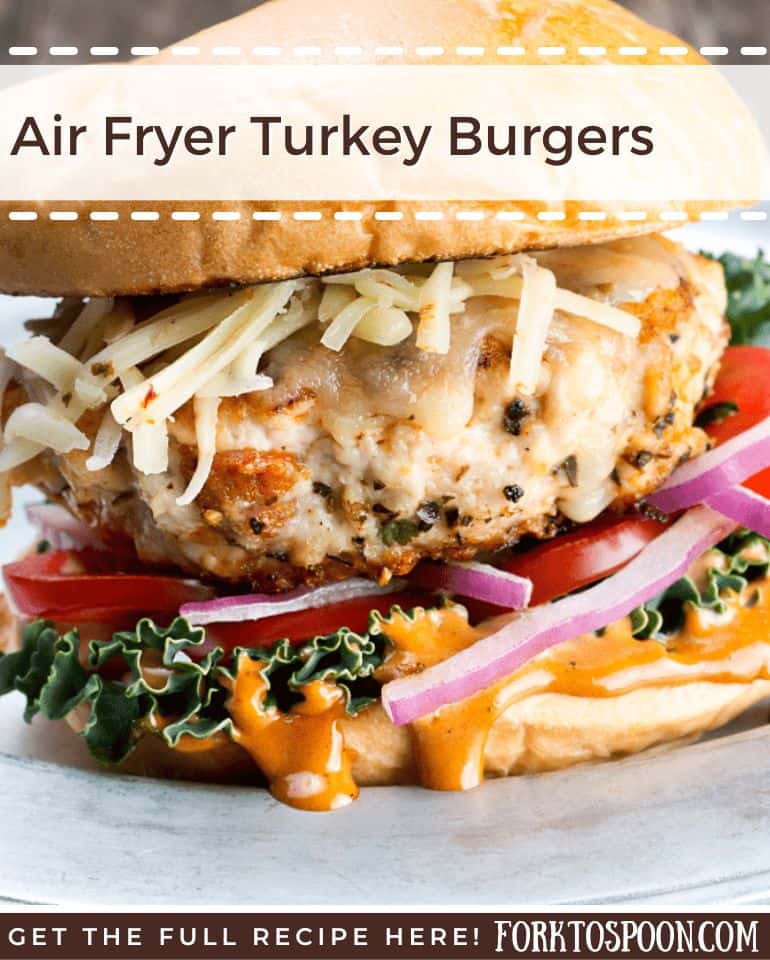 Air Fryer Turkey Burgers