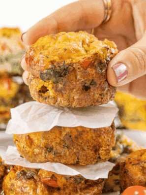 Air Fryer Vegetable Savory Muffins
