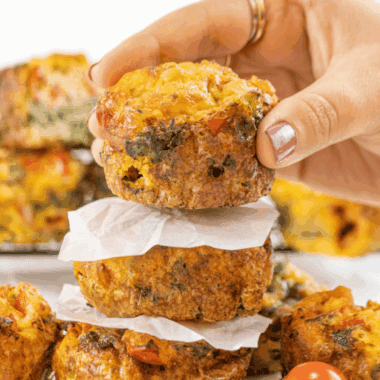 Air Fryer Vegetable Savory Muffins