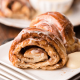 Air Fryer Cinnamon Roll Braid