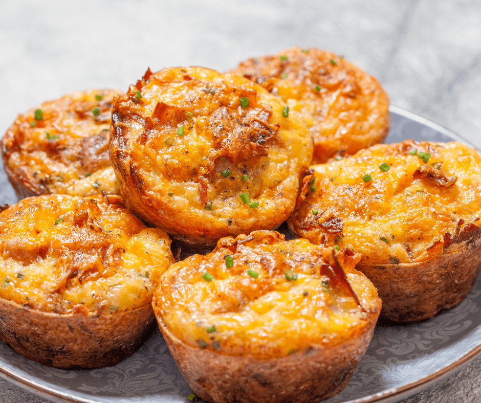 How To Cook Ham and Cheese Egg Cups In Air Fryer
