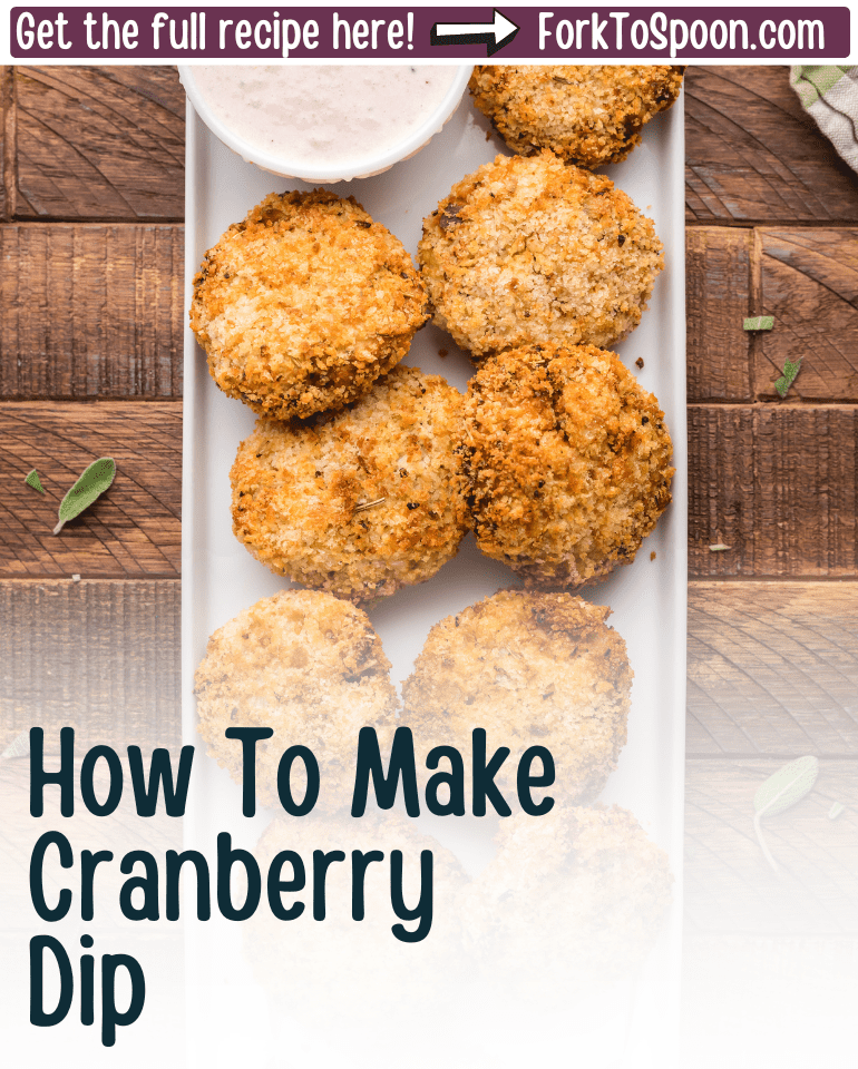 How To Make Cranberry Dip