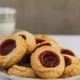 Air Fryer Thumbprint Cookies