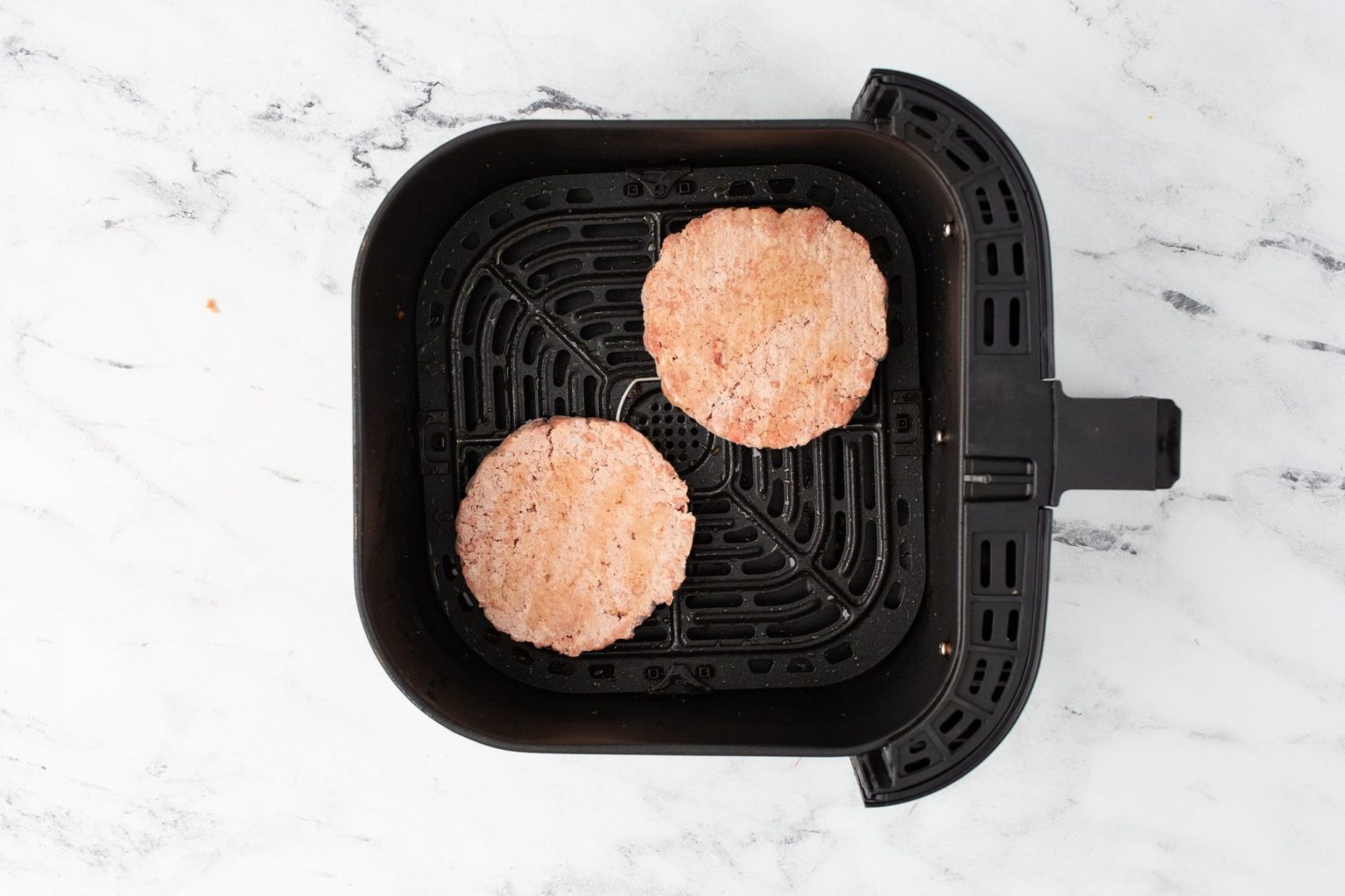 Air Fryer Frozen Turkey Burgers Fork To Spoon