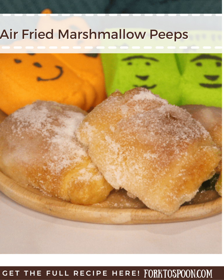 Air Fried Marshmallow Peeps