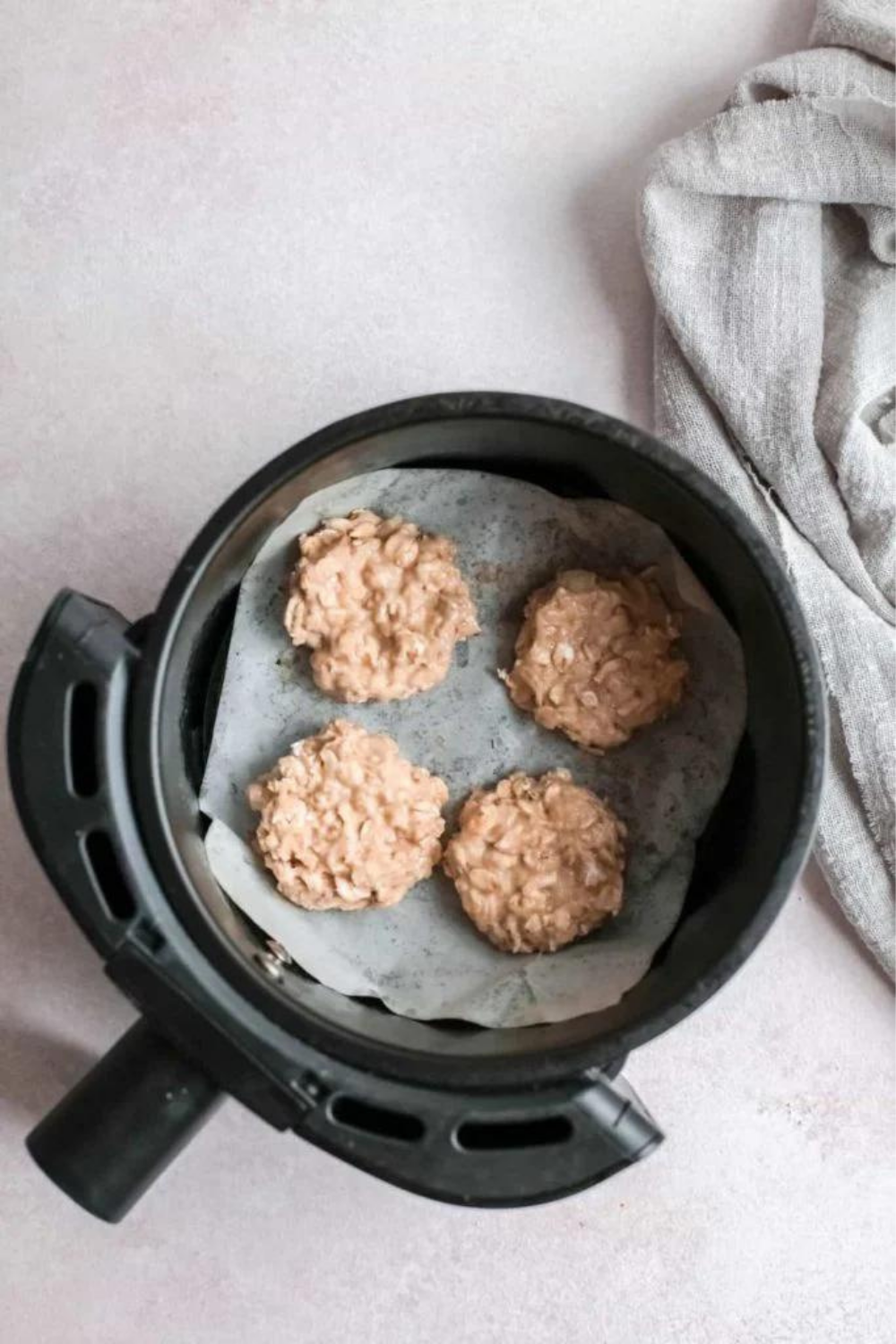 Air Fryer Apple Breakfast Cookies