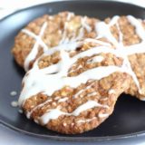 Air Fryer Apple Cinnamon Oatmeal Cookies are a great and delicious baked treat that the entire family will love!
