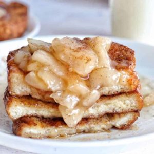 Air Fryer Apple Pie French Toast