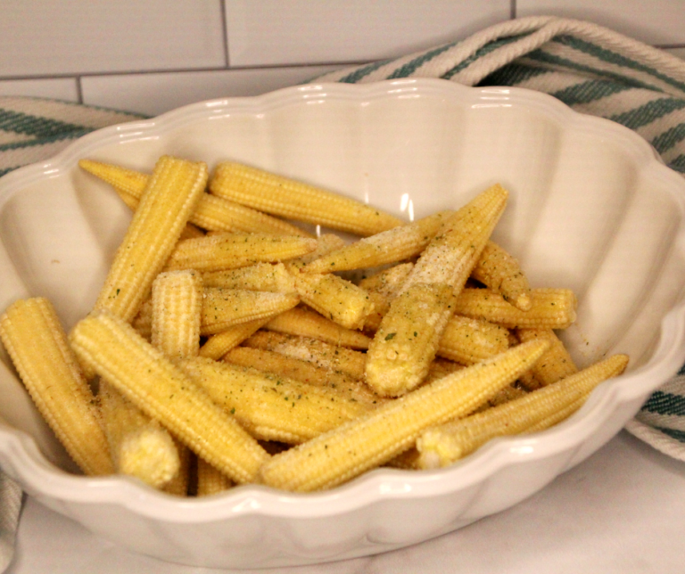 Air Fryer Baby Corn Fork To Spoon