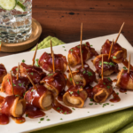 Air Fryer Bacon Wrapped Water Chestnuts