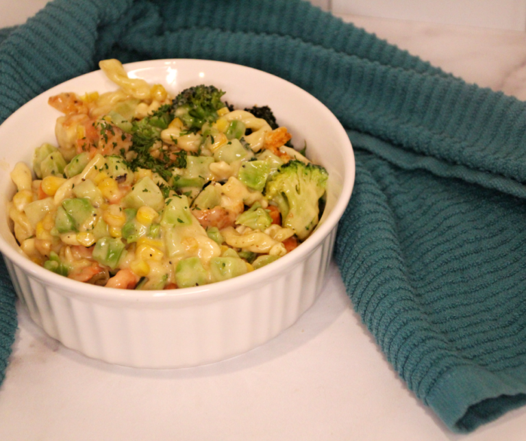 Air Fryer Birds Eye Voila! Three Cheese Chicken Dinner - Fork To Spoon