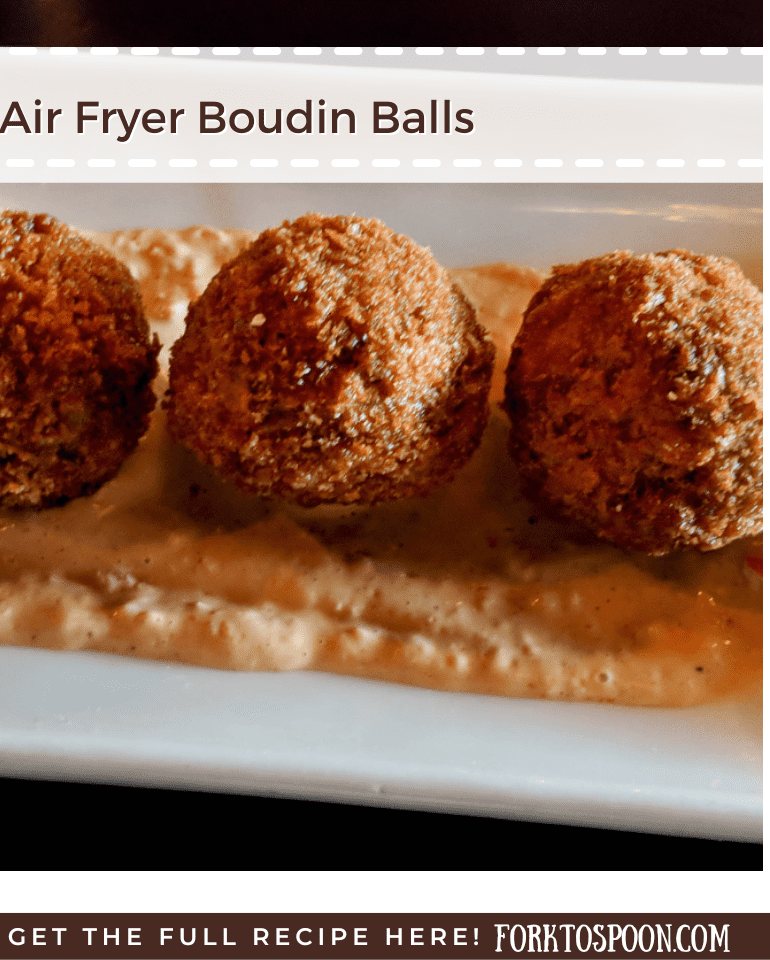 Air Fryer Boudin Balls
