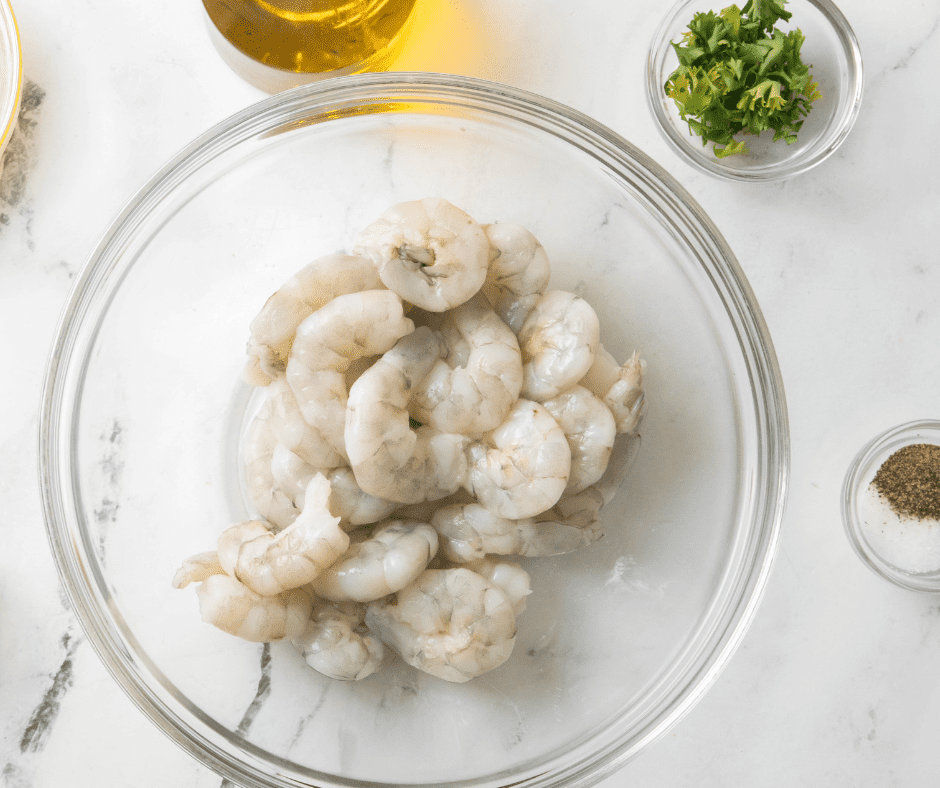 Air Fryer Forest Gump Shrimp Ingredients