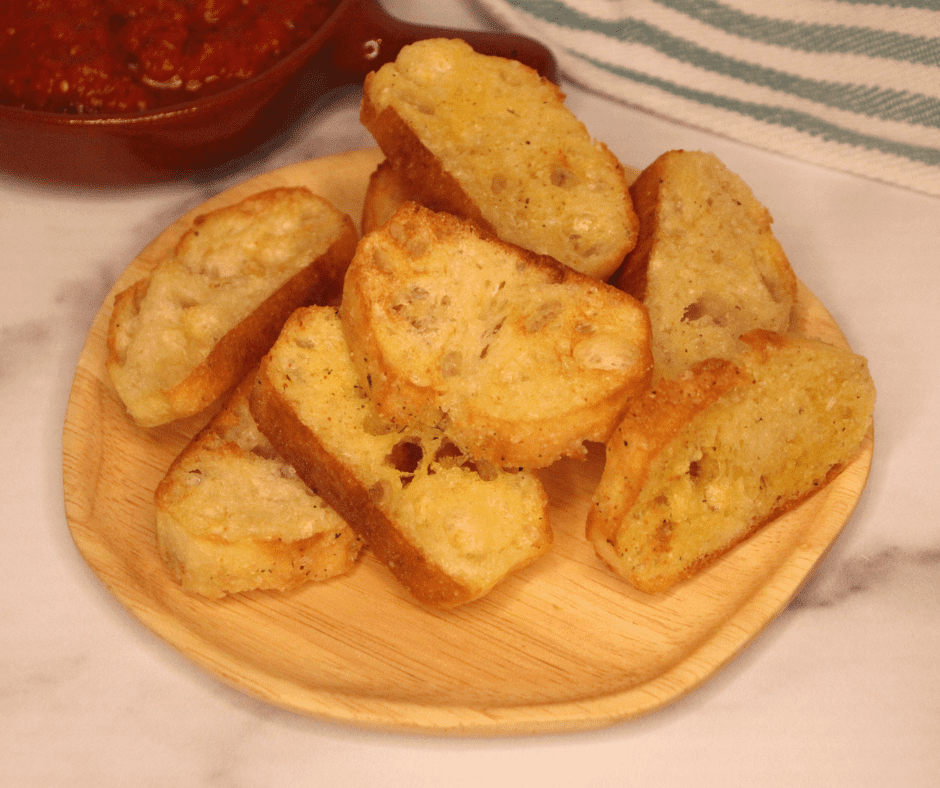 Air Fryer Toast - Plated Cravings