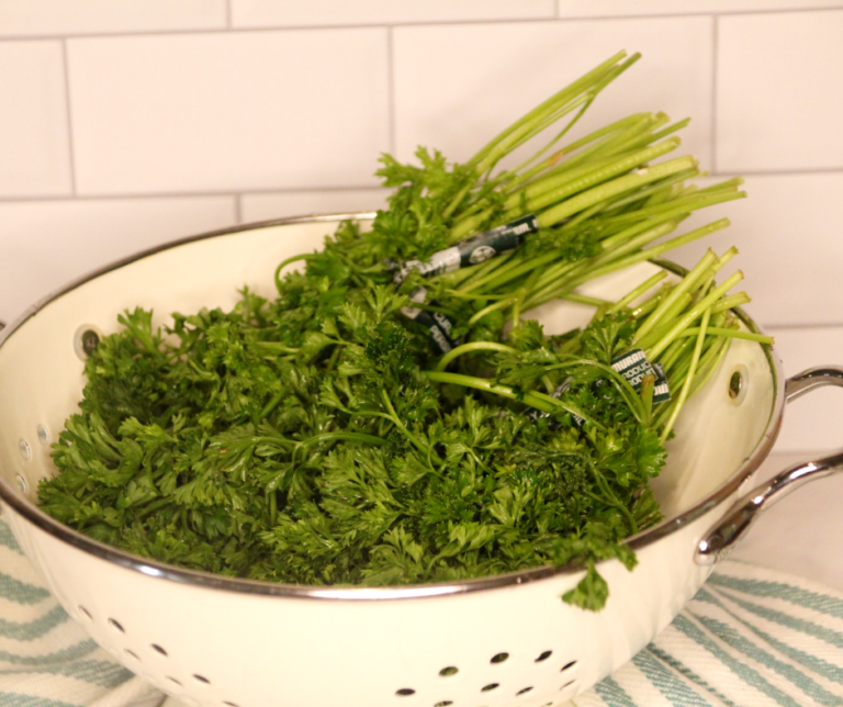 Air Fryer Dehydrated Parsley Fork To Spoon