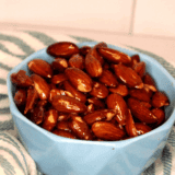Air Fryer Honey Roasted Almonds