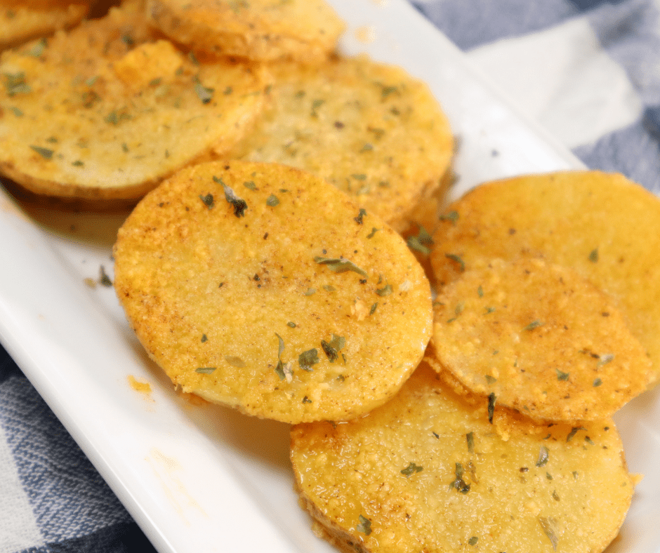 How To Make Parmesan Crusted Potatoes In The Air Fryer